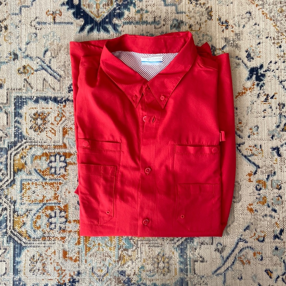 NWT Columbia fishing shirt